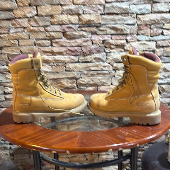 Chippewa Steel Toe Men's Boots - Tan - Picture 4 of 6